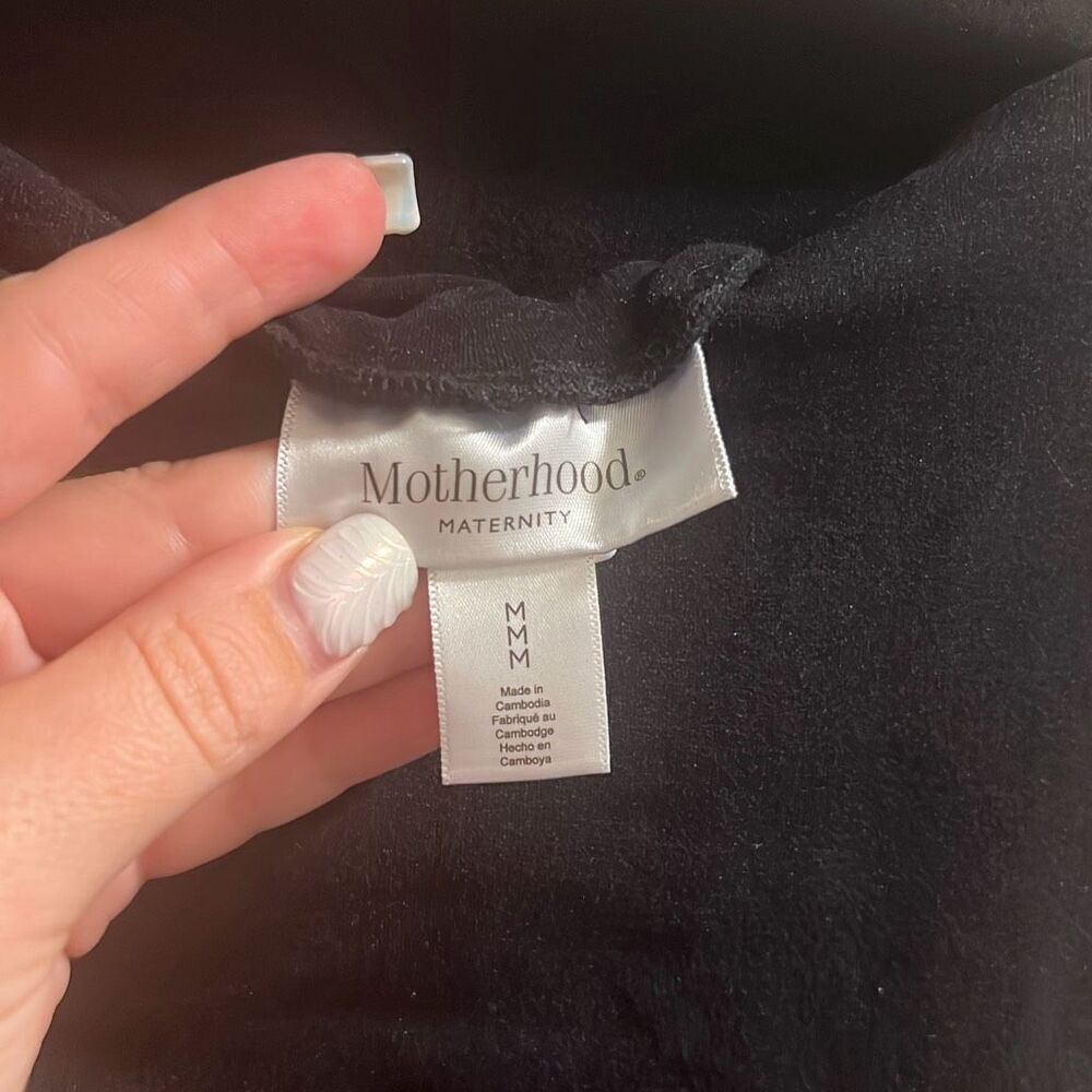 ✨HP✨Motherhood Maternity Over The Belly Skinny Casual Dress Sz Medium Pants✨ - Picture 8 of 9